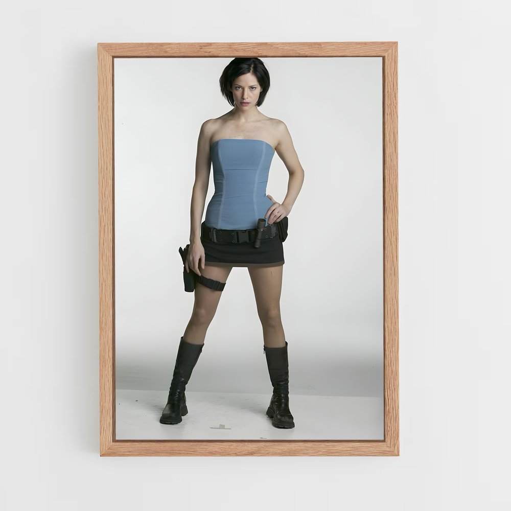 Poster Jill's Valor – affiche Resident Evil (vue 4)